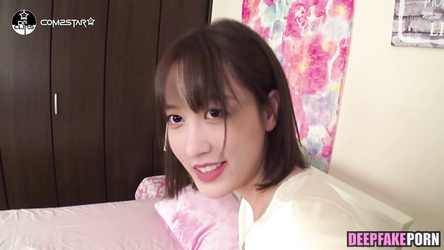 Her pink sheets was cumed - Gaeul IVE celeb sex (アイヴ セックステープ) [PREMIUM]