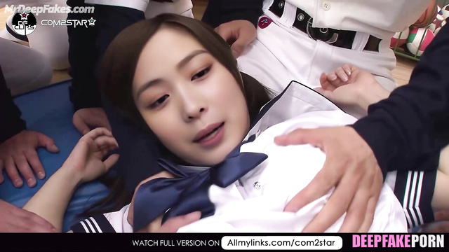 Schoolgirl Ryujin promised sex to all her classmates, ai scenes - 류진 있지