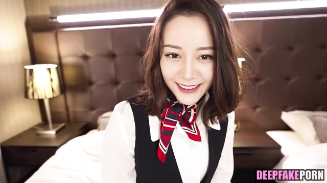 迪丽热巴 迪力木拉提 名人性愛 Dilireba having sex after flight / face swap [PREMIUM]