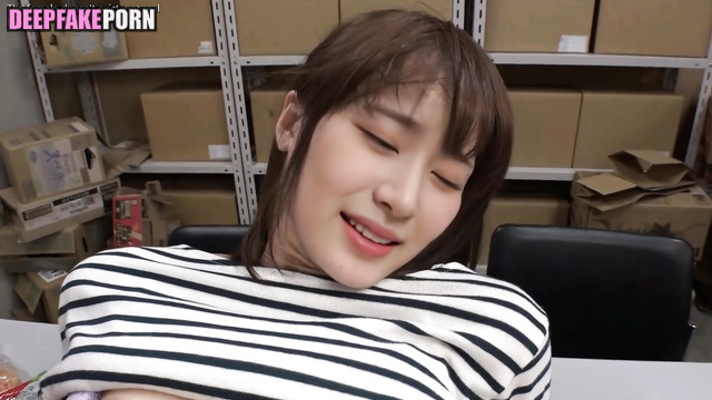 She stole a chocolate and got a fuck / アイズワン セックスシーン ai Minju [PREMIUM]