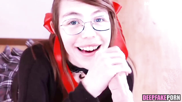 Tiptoe Tingles ASMR gives me promise to make me cum in pov deepfake