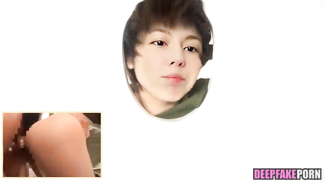 Sex scene りん Lynn tries to guess who fucks her pussy セックスシーン