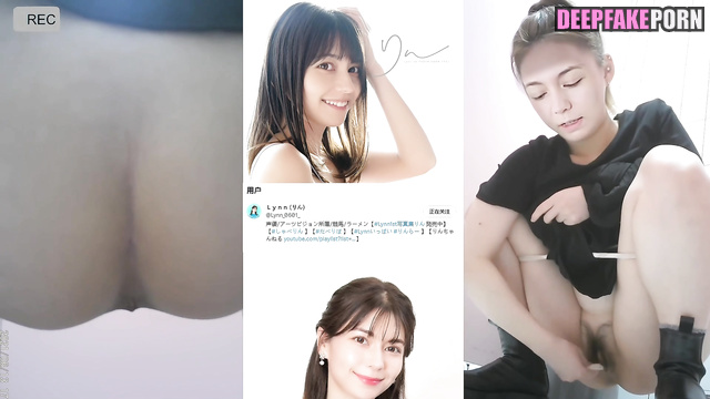 Girl demonstrating her morning peeing - Lynn (りん 本物の偽物) fetish sex tape