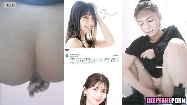 Girl demonstrating her morning peeing - Lynn (りん 本物の偽物) fetish sex tape