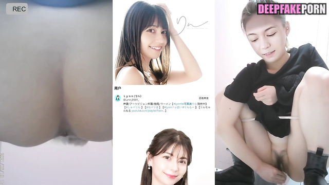 Girl demonstrating her morning peeing - Lynn (りん 本物の偽物) fetish sex tape