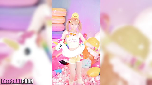 Funny teen Tiptoe Tingles ASMR dancing in the presence of her toys, ai