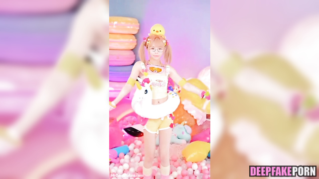 Funny teen Tiptoe Tingles ASMR dancing in the presence of her toys, ai