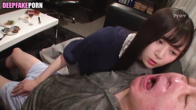 橋本 奈々未 乃木坂46 ai Nanami Hashimoto spat in mouth during a fuck