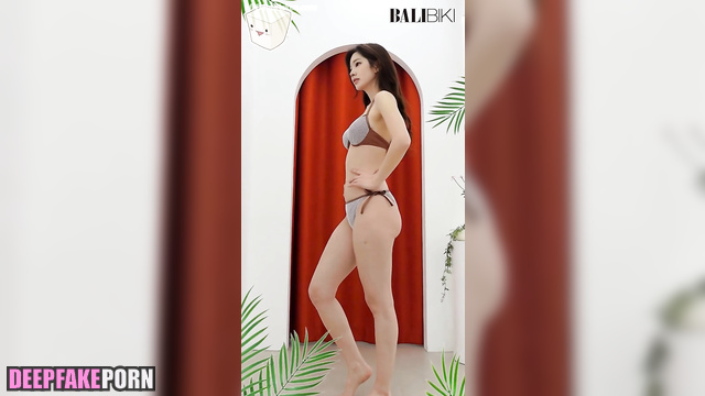 トゥワイス 本物の偽物 Dahyun demonstrating hot bikini / deepfake video