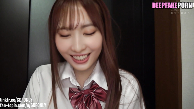 Doggystyle in schoolgirl suit - Momo real fake (トゥワイス 本物の偽物) [PREMIUM]