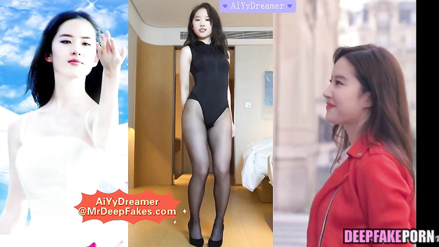 Liu Yifei (刘亦菲 深度伪造视频) face swap - girl really wants you
