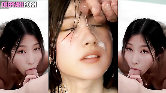 Sana is a professional cock sucker - fakeapp // トゥワイス セレブのセックス [PREMIUM]