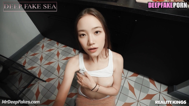 Fake Kazuha touching his cock by foots - ルセラフィム アダルトビデオ