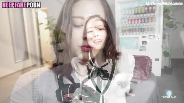 Fake Shin Yu-na ITZY watches her boyfriend jerk off (신유나 인공 지능)