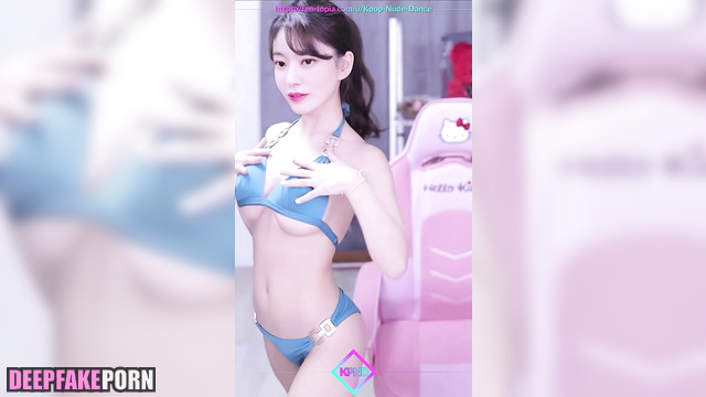 アイズワン セックステープ Sakura fakeapp - dancing after swimming pool [PREMIUM]
