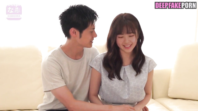 Friend persuaded Tsutsui Ayame for blowjob - fake / 筒井 あやめ 乃木坂46