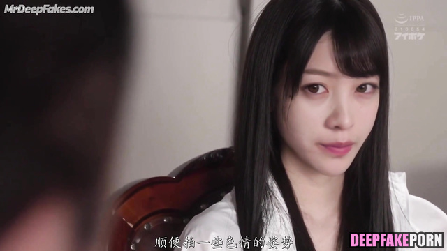 Cunnilingus from ugly old fart - fake Kanna Hashimoto / 橋本 環奈 ディープフェイクビデオ