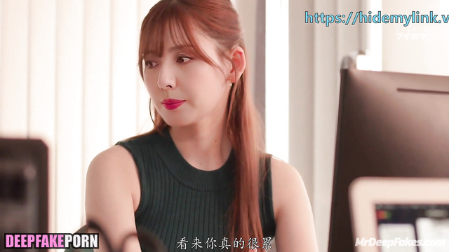 Wild fuck in ragged pantyhose - Tong Liya celebrity sex // 佟丽娅 性爱场景