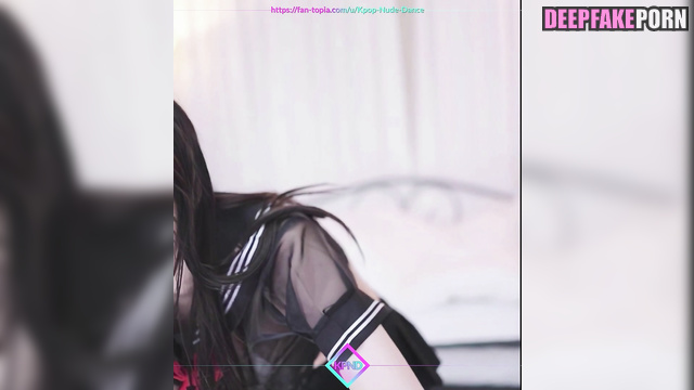 Hot schoolgirl Wonyoung demonstrated body, ai - アイヴ セレブのセックス [PREMIUM]