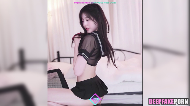 Hot schoolgirl Wonyoung demonstrated body, ai - アイヴ セレブのセックス [PREMIUM]