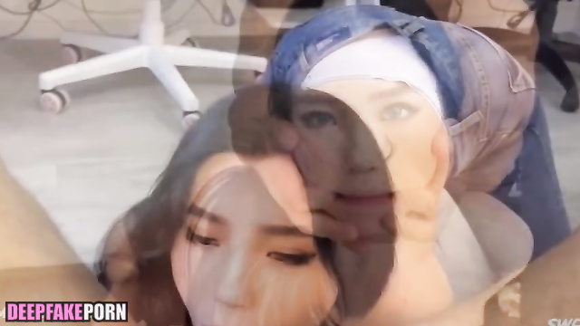 Busty whore Hannah Kae Kim cumed from sex with you / real fake