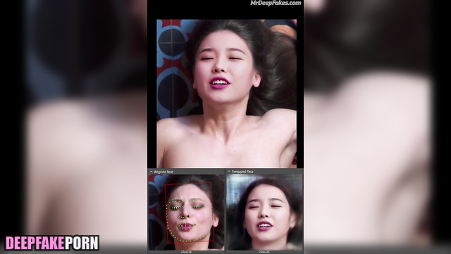 Moaning IU 아이유 has the strongest orgasm 오르가슴 in solo deepfake 딥페이크