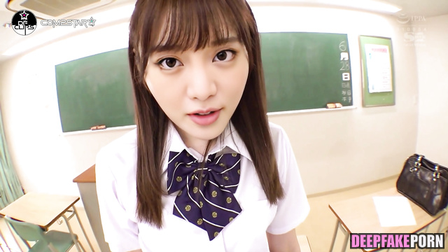 Fake Minnie (민니 섹스 장면) having awesome fuck in high school // [PREMIUM]