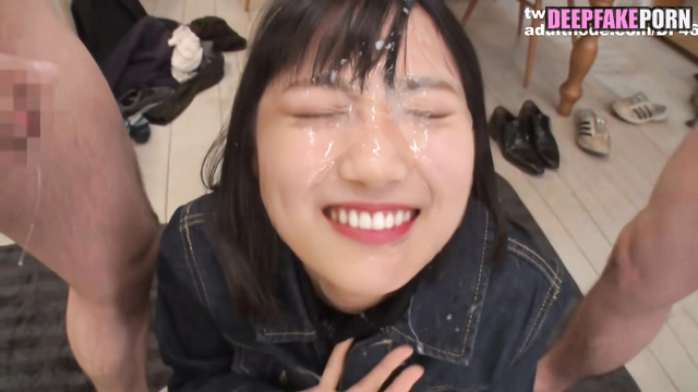 やました みづき 乃木坂46 Yamashita Mizuki (Massive bukkake 12 shots) Fake フェイクポルノ [PREMIUM]