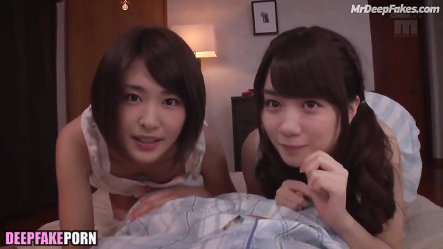 永野 芽郁 あらがき ゆい ディープフェイク Deepfake threesome with Yui Aragaki X Mei Nagano