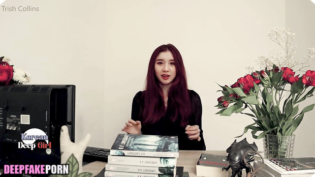 Fake Heejin LOONA Rides a Rubber Dick // 희진 딥페이크 포르노