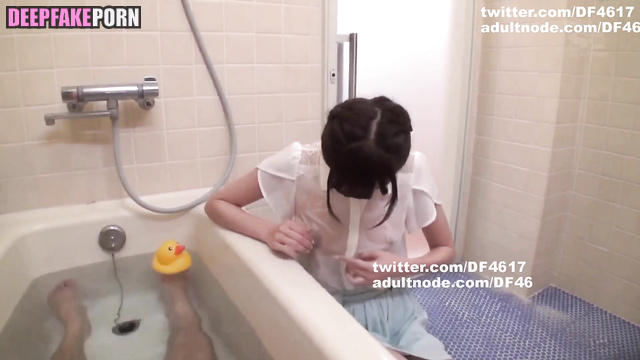 Idol Matsumura Sayuri bathroom pleasures ai porn 松村 沙友理 乃木坂46 フェイクポルノ [PREMIUM]