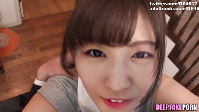 Cute maid Aimi got fucked by stairs - AI (愛美 性別 人工知能) [PREMIUM]