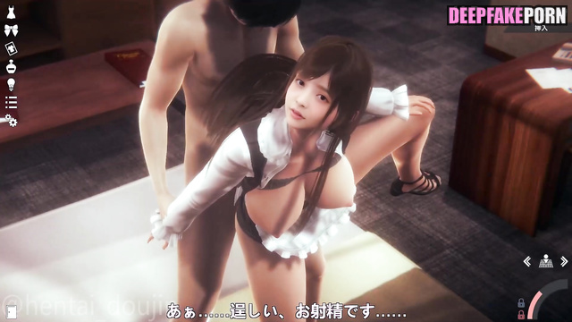 Cartoon fake porn - massive tits of Sumire Uesaka (上坂 すみれ フェイクポルノ)