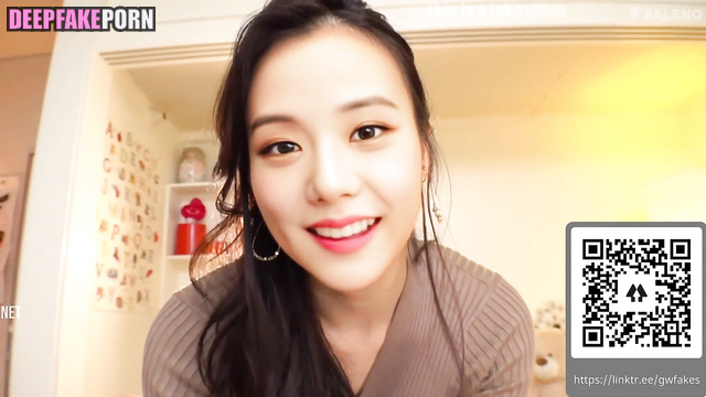 Hot handjob by fake Jisoo from BLACKPINK / 지수 블랙핑크 가짜 포르노