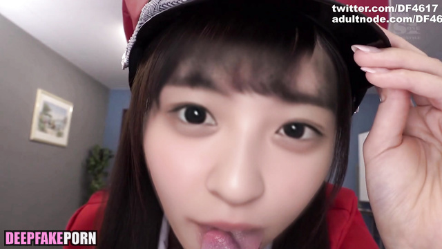 Cute blowjob by fake Endo Sakura [Nogizaka46] - 遠藤 さくら 乃木坂46 ディープフェイク エロ [PREMIUM]