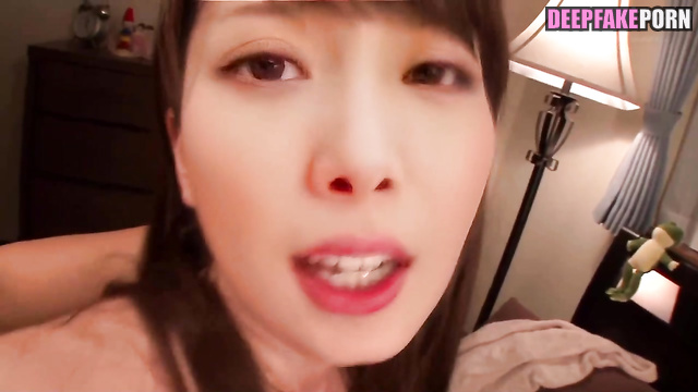 Fake Ju Jingyi has cum on face // 鞠婧祎 性别 智能換臉