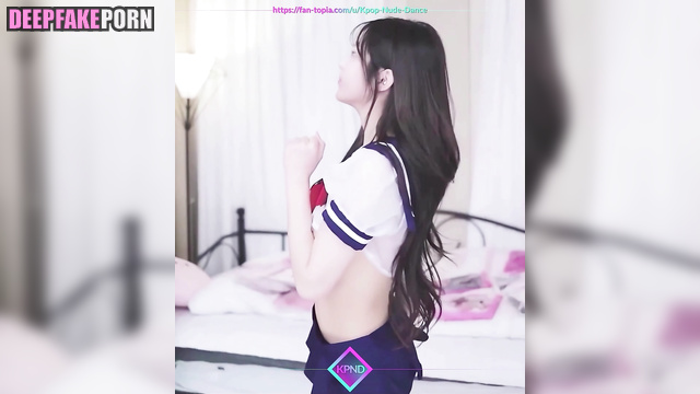 Pretty dancing in schoolgirl form / 유나 있지 Yuna solo fakeapp // [PREMIUM]