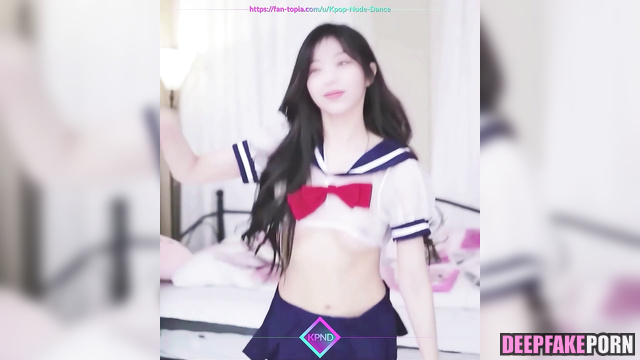 Pretty dancing in schoolgirl form / 유나 있지 Yuna solo fakeapp // [PREMIUM]
