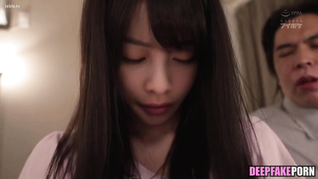 Kanna Hashimoto fucked in a dirty hotel (real fake) - 橋本 環奈 本物の偽物 [PREMIUM]