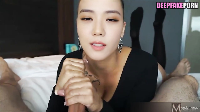 Jisoo (지수 블랙핑크) taking cock in hands and watching on eyes, ai [PREMUIM]