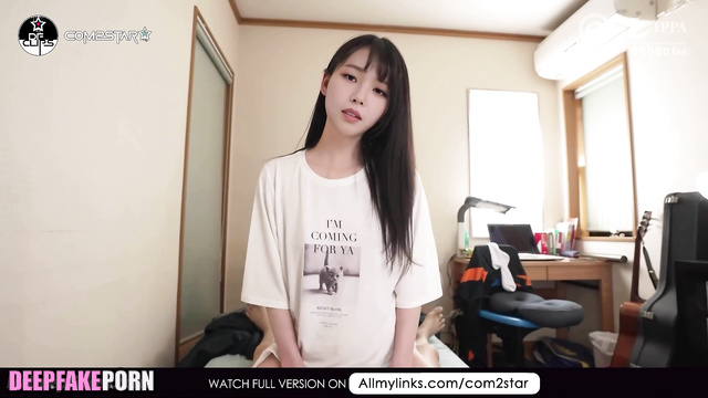 Student celebrity sex of a young couple, Karina aespa (카리나 섹스 장면)