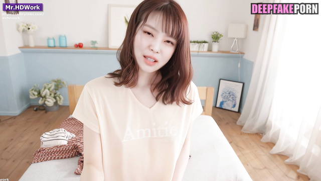 Sexy brunette enjoying first orgasm, Jennie real fake (제니 블랙핑크) [PREMIUM]