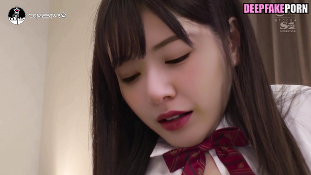 Fake Miyawaki Sakura (アイズワン セックステープ) fucking with classmate // [PREMIUM]