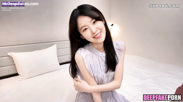 Sexy brunette Irene sucking small cock - fakeapp // 아이린 레드벨벳