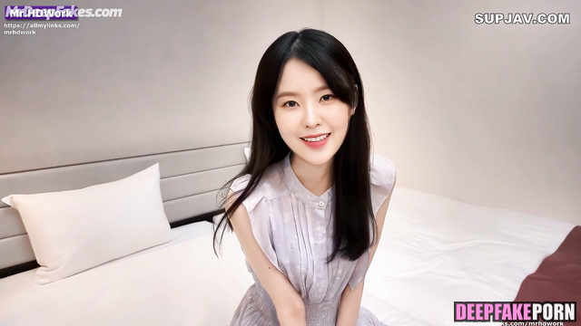 Sexy brunette Irene sucking small cock - fakeapp // 아이린 레드벨벳