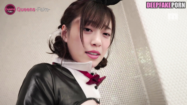 Sex in leather rabbit suit - Nanase Nishino fakeapp (西野七瀬 乃木坂46) [PREMIUM]