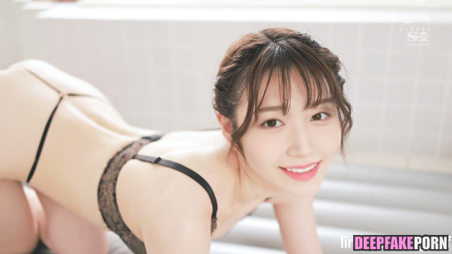 In bath 해원 Haewon did all that I dream about face swap 얼굴 스왑 엔믹스 NMIXX [PREMIUM]