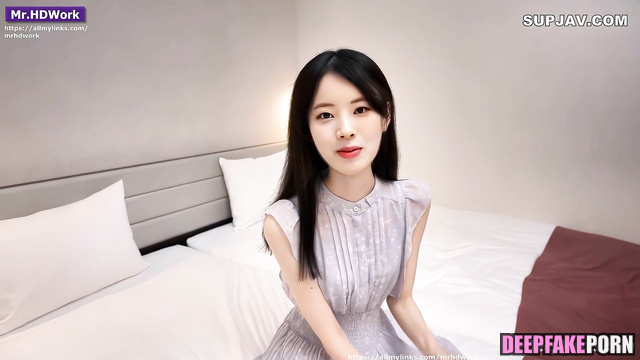 トゥワイス TWICE Korean celebrity Dahyun 韓国語 asks me to cum right in pussy