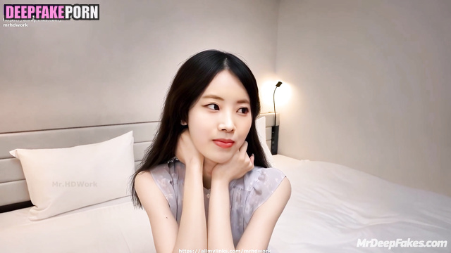 トゥワイス TWICE Korean celebrity Dahyun 韓国語 asks me to cum right in pussy