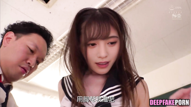 鞠婧禕 SNH48 Two guys fucked Ju Jingyi 性爱场面 in school WILDEST sex scene [PREMIUM]